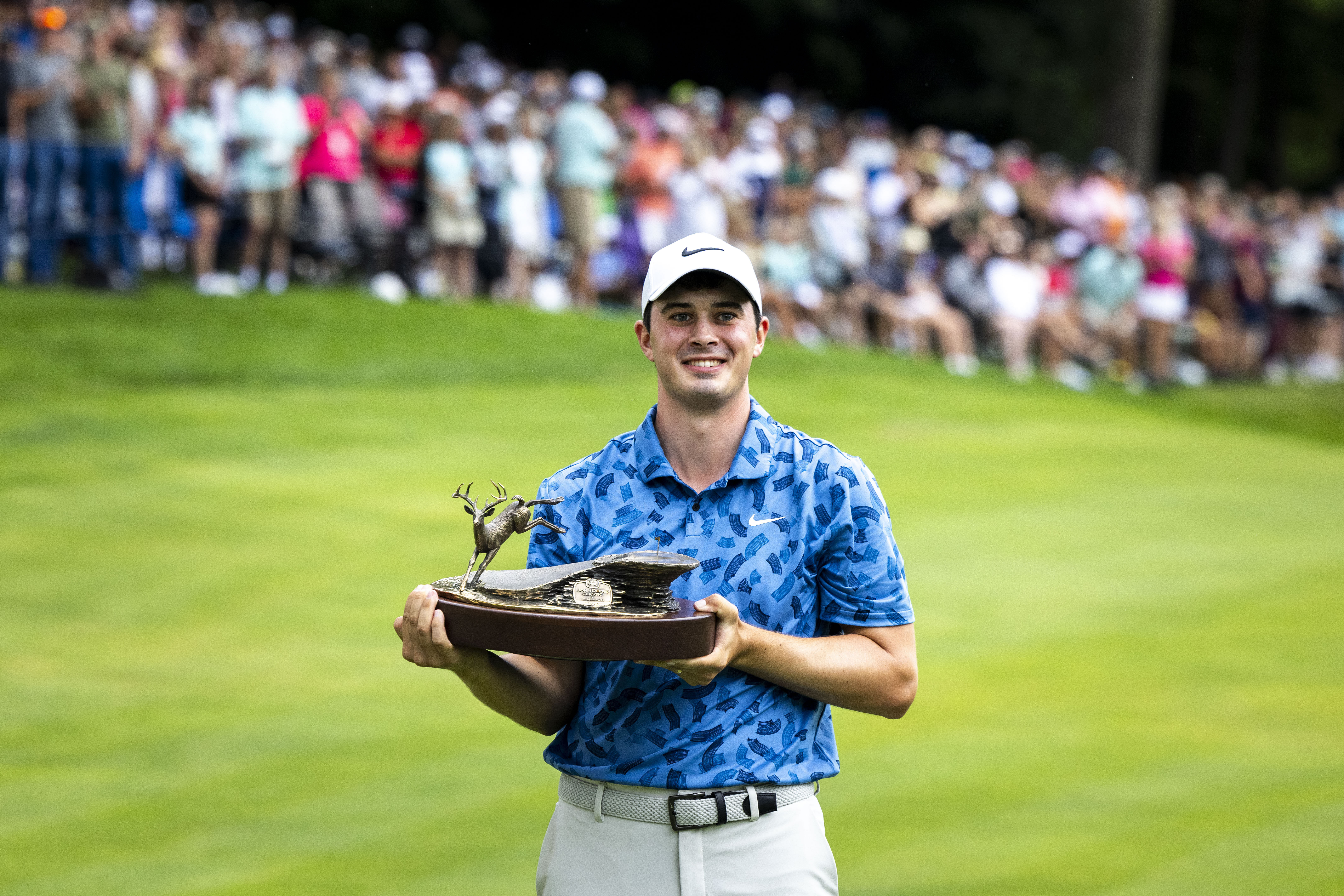 Davis Thompson is the defending champion at the John Deere Classic (Image Source: Imagn)